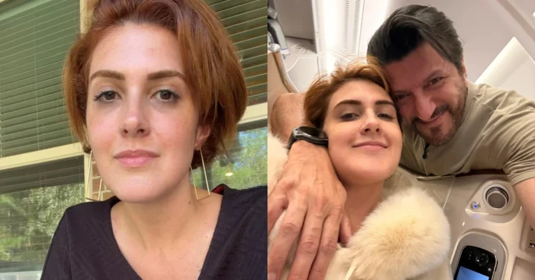 Mila Seidl afirma ter recebido ‘sinal’ de Lito Sousa: ‘Ele não falha comigo’ Montagem mostra Mila Seidl em uma selfie à esquerda e, à direita, abraçada ao marido, Lito Sousa, dentro de uma aeronave