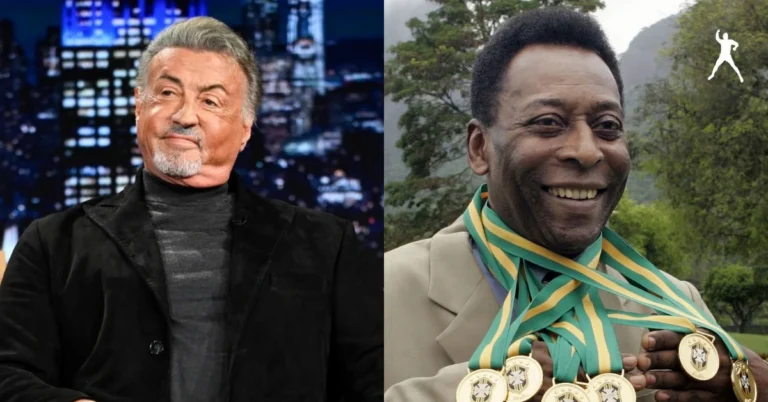 Sylvester Stallone conta como provocação a Pelé saiu do controle Sylvester Stallone e Pelé aparecem lado a lado em montagem sobre episódio nos bastidores de Fuga para a Vitória