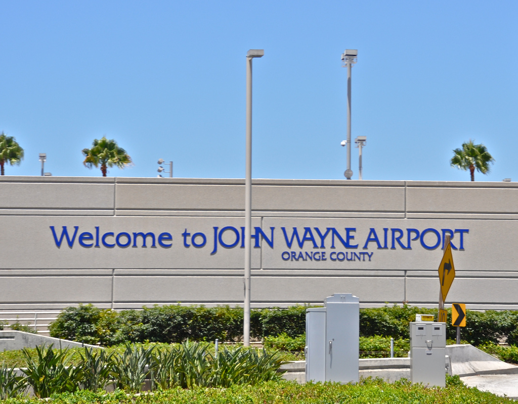 Aeroporto John Wayne em Orange County