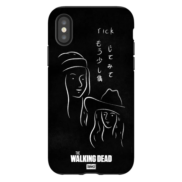 Capa de celular com cena de The Walking Dead