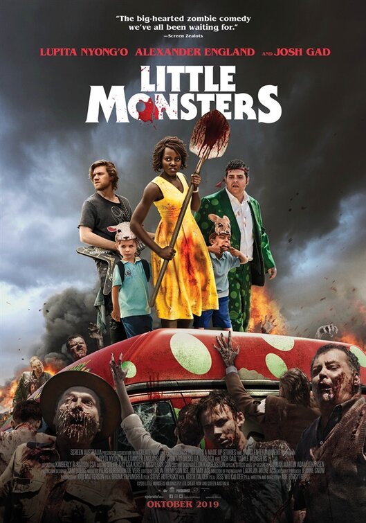 O novo cartaz de Little Monsters (Divulgação)