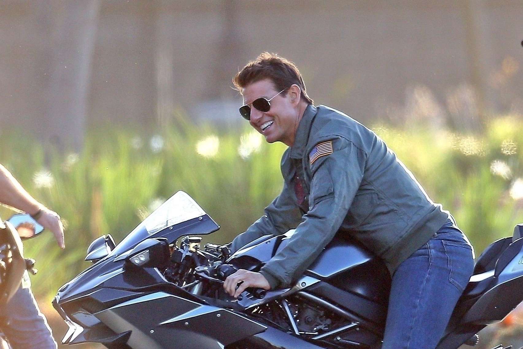 Tom Cruise em Top Gun Maverick