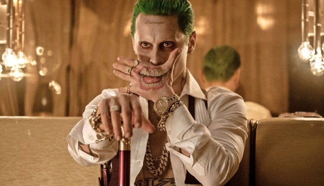  Jared Leto como Coringa em Esquadrão Suicida (DC / Warner Bros.)