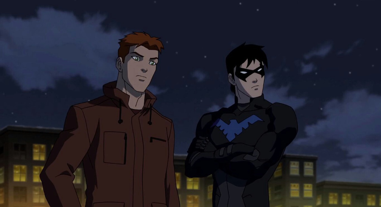 Wally West e Dick Grayson em Justiça Jovem (Reprodução / DC)